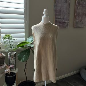 Sweater Vest Tunic Top